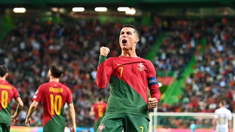 Los dos récords que rompió Cristiano Ronaldo en el triunfo de Portugal ante Lichtenstein